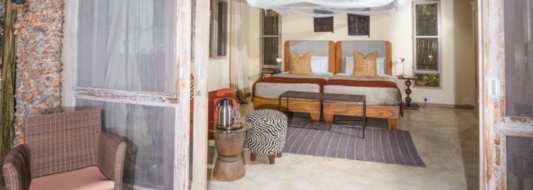Zimmer in der Ongava Lodge nahe dem Etosha-Nationalpark