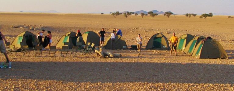Camping-Abenteuer in Namibia