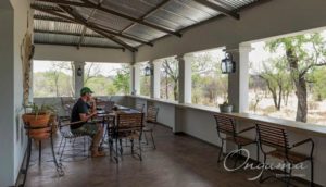 Restaurant am Onguma-Campingplatz, Etosha-Nationalpark