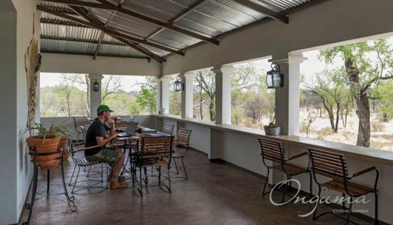Restaurant am Onguma-Campingplatz, Etosha-Nationalpark