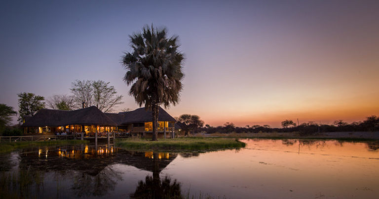 Gelände des Onguma Bush Camp