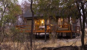 Stilvolle Zelte im Mushara Outpost nahe dem Etosha-Nationalpark