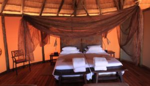 Zimmer der Sossus Dune Lodge